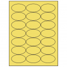 2.5" x 1.375"  Sheet Label