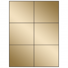 4.25" x 3.66"  Sheet Label