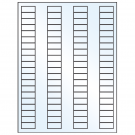 1.125" x 0.5"  Sheet Label
