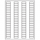 1.125" x 0.5"  Sheet Label