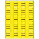 1.125" x 0.5"  Sheet Label