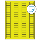 1.125" x 0.5"  Sheet Label