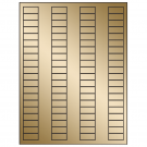 1.125" x 0.5"  Sheet Label