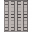 1.125" x 0.5"  Sheet Label