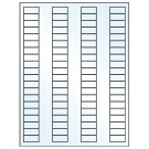 1.125" x 0.5"  Sheet Label