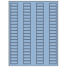 1.125" x 0.5"  Sheet Label