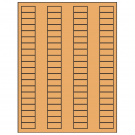 1.125" x 0.5"  Sheet Label