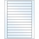 7" x 0.75"  Sheet Label