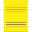 7" x 0.75"  Sheet Label