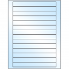 7" x 0.75"  Sheet Label