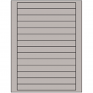 7" x 0.75"  Sheet Label