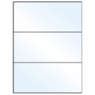 8.5" x 3.666"  Sheet Label