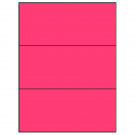 8.5" x 3.666"  Sheet Label