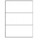 8.5" x 3.666"  Sheet Label