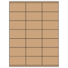 2.83" x 1.5"  Sheet Label