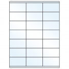 2.83" x 1.5"  Sheet Label