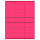 2.83" x 1.5"  Sheet Label