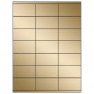 2.83" x 1.5"  Sheet Label