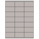 2.83" x 1.5"  Sheet Label