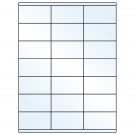 2.83" x 1.5"  Sheet Label