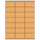 2.83" x 1.5"  Sheet Label