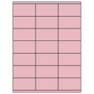 2.83" x 1.5"  Sheet Label