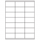 2.83" x 1.5"  Sheet Label