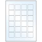 1.5" x 1.5"  Sheet Label