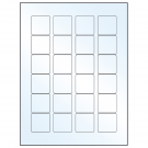 1.5" x 1.5"  Sheet Label