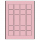 1.5" x 1.5"  Sheet Label