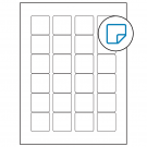 1.5" x 1.5"  Sheet Label