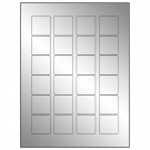 1.5" x 1.5"  Sheet Label