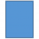 8.375" x 10.875"  Sheet Label