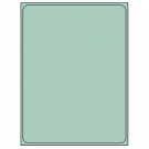 8.375" x 10.875"  Sheet Label