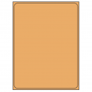 8.375" x 10.875"  Sheet Label