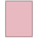 8.375" x 10.875"  Sheet Label