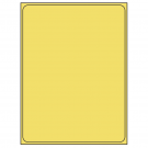 8.375" x 10.875"  Sheet Label
