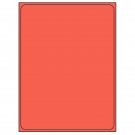 8.375" x 10.875"  Sheet Label