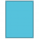 8.375" x 10.875"  Sheet Label