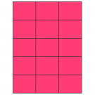 2.83" x 2.2"  Sheet Label