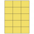 2.83" x 2.2"  Sheet Label