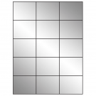 2.83" x 2.2"  Sheet Label