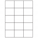 2.83" x 2.2"  Sheet Label