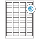 1.7225" x 0.5"  Sheet Label
