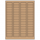 1.7225" x 0.5"  Sheet Label