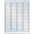 1.7225" x 0.5"  Sheet Label