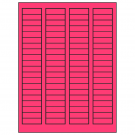 1.7225" x 0.5"  Sheet Label