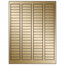 1.7225" x 0.5"  Sheet Label