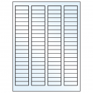 1.7225" x 0.5"  Sheet Label