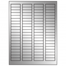 1.7225" x 0.5"  Sheet Label